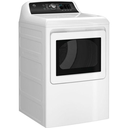 GE Appliances 7.4 Cu. Ft. Electric Dryer Sensor Dry Reversible Door in